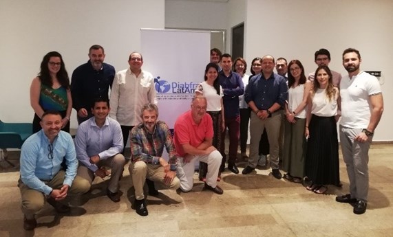 DIABFRAIL-LATAM celebra sus reuniones de training en Cartagena de Indias y Santiago de Chile
