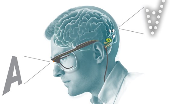 Logran estimular la visión en una persona ciega para que pueda percibir formas simples y letras Logran estimular la visión en una persona ciega para que pueda percibir formas simples y letras