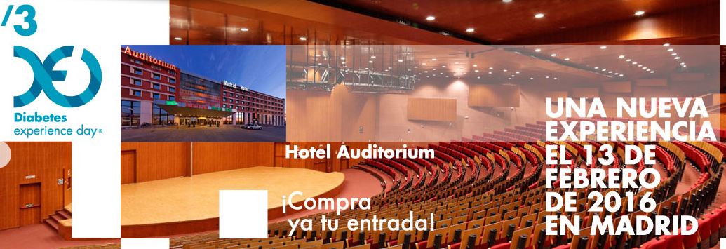 El CIBERDEM participará en el Diabetes Experience Day 2016