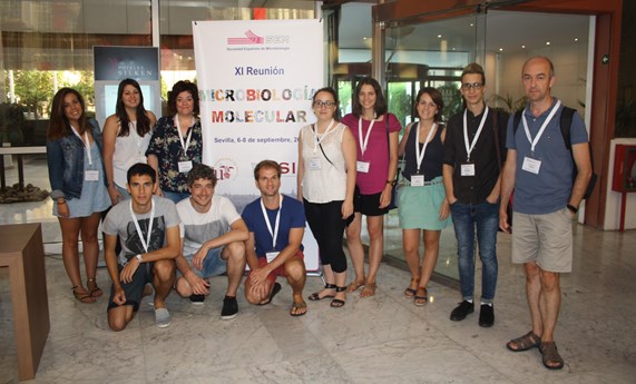 Esther Broset premiada en la  XI Reunión Científica del Grupo Especializado en Microbiología Molecular de la Sociedad Española de Microbiología Esther Broset premiada en la  XI Reunión Científica del Grupo Especializado en Microbiología Molecular de la Sociedad Española de Microbiología