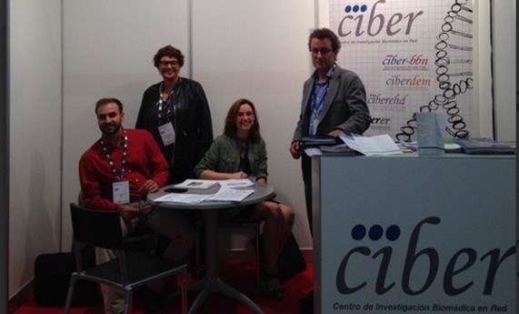 El CIBER participa en Biospain, uno de los mayores eventos mundiales de la industria biotecnológica El CIBER participa en Biospain, uno de los mayores eventos mundiales de la industria biotecnológica