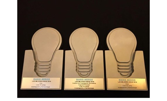 El proyecto 'Liver on a chip' premiado por Diario Medio como una de las 'Mejores Ideas' de 2016 El proyecto 'Liver on a chip' premiado por Diario Medio como una de las 'Mejores Ideas' de 2016