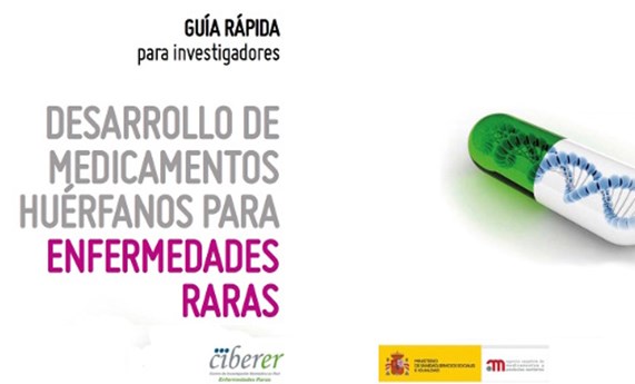 El CIBERER y la AEMPS editan una guía para ayudar a los investigadores en el desarrollo de medicamentos huérfanos para enfermedades raras El CIBERER y la AEMPS editan una guía para ayudar a los investigadores en el desarrollo de medicamentos huérfanos para enfermedades raras